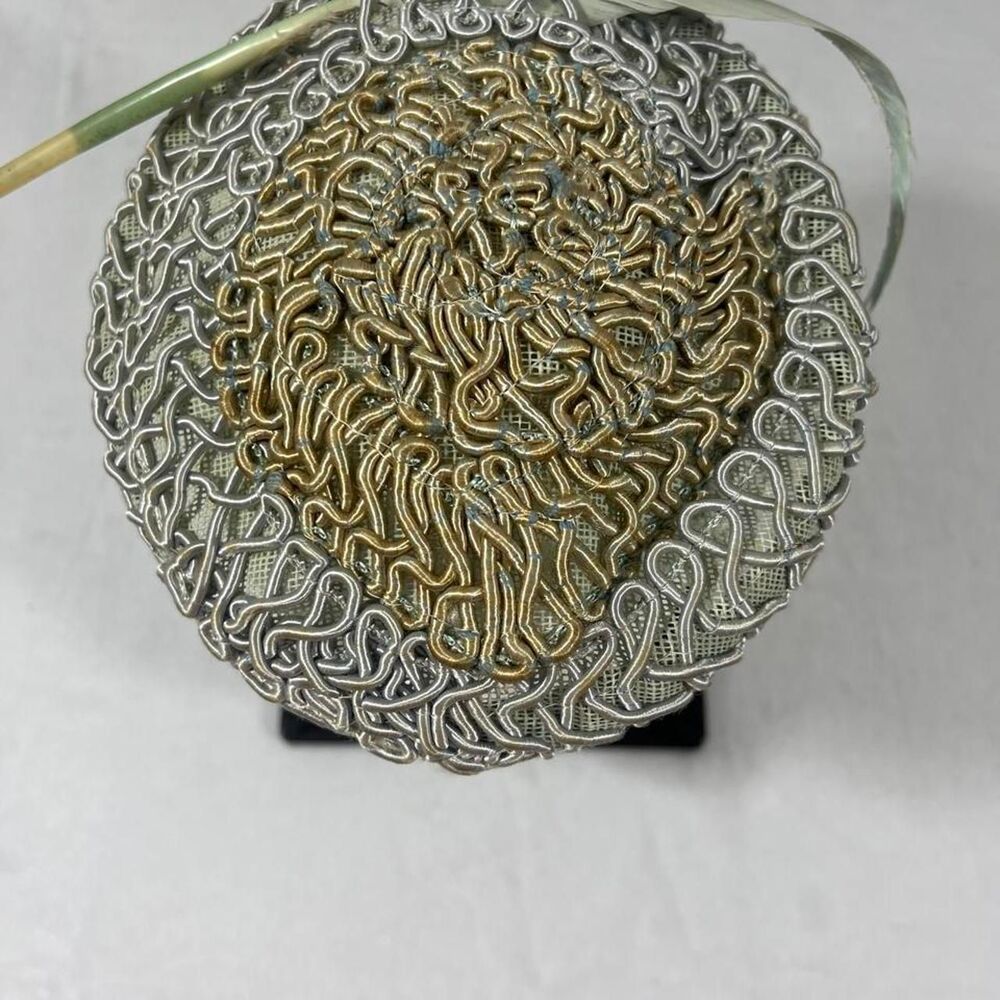Unbranded Women's Silver and Gold Hat